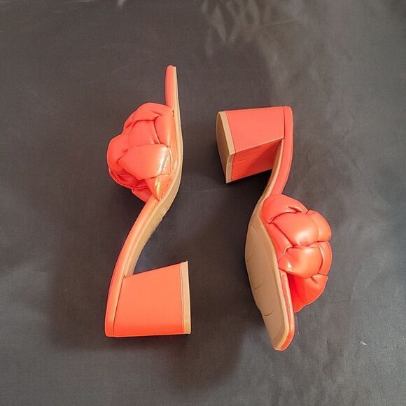 BRAND NEW NINE WEST BRAIDED STRAP DESIGN DETAIL CHUNKY HEELED MULE - Picture 4 of 16